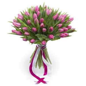 Bountiful Tulips Hand tied