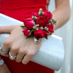 Red Rose Wrist Corsage