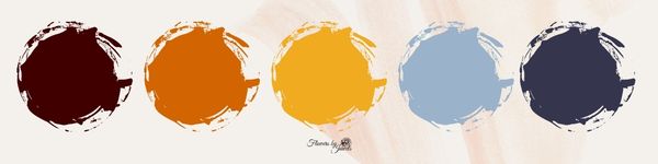 Spiced Pumpkin Fall Table Palette